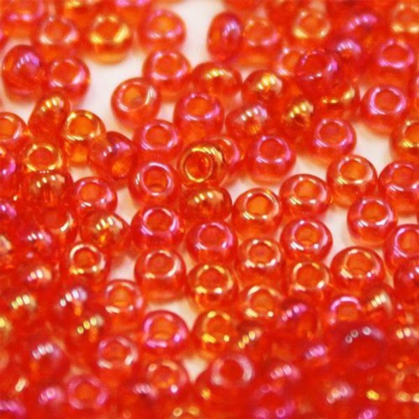 Бисер Preciosa прозрачный с радужным покрытием 10/0 (2.3 мм), 1х50г, цв. 91030