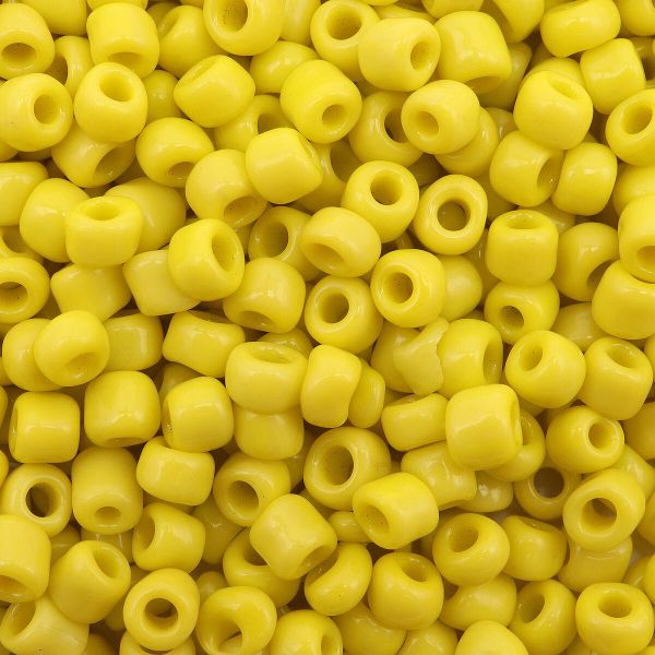 Бисер Astra&Craft 6/0 (4.1 мм), 150 г (10х15 г), цв. 42 желтый/непрозрачный