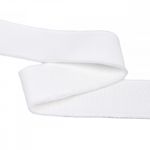 Подвяз (довяз) трикотажный 3.5х80 см, белый, 100% п/э, 5 штук