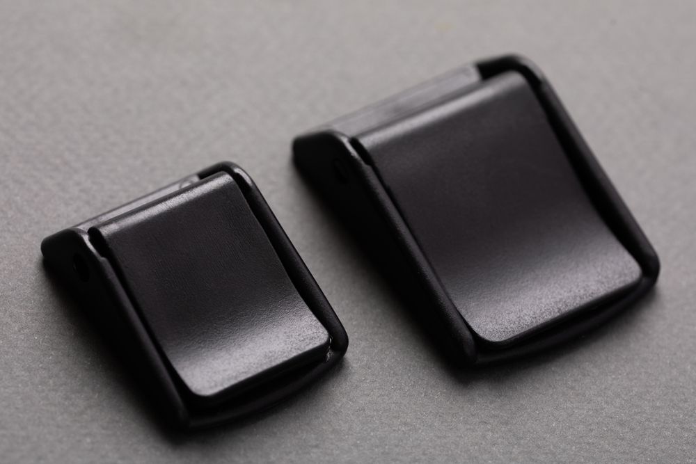 Пряжка-замок пластик 32 мм, 50 шт, черный, Gamma SB19