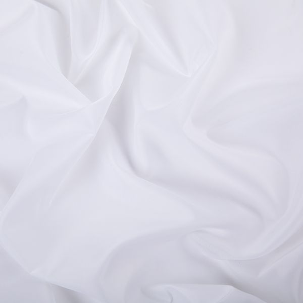 Ткань подкладочная Taffeta 180Т 57±2 г/м², 500х152±1 см, _белый, Gamma 180Т