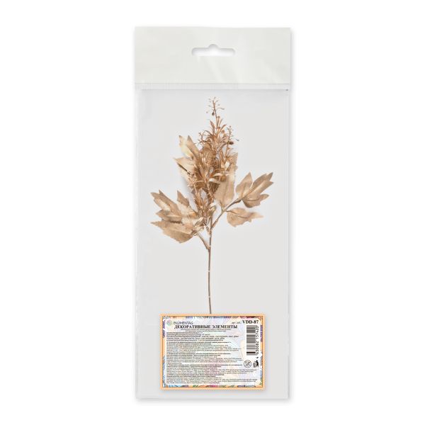 Букетик декоративный 47 см, 6 шт, 01 веточка, Blumentag VDD-87