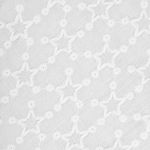 Ткань шитьё (прошва) 100 г/м², 150 см / 2 метра, TBY.Emb.8228.1.2, цв.01 белый