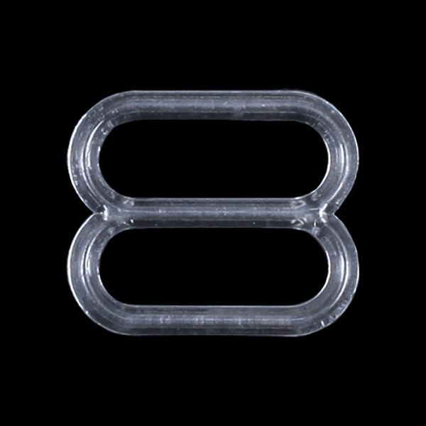 Рамки-регуляторы для бюстгальтера пластик 10.0 мм, прозрачный, 100 шт, 503538