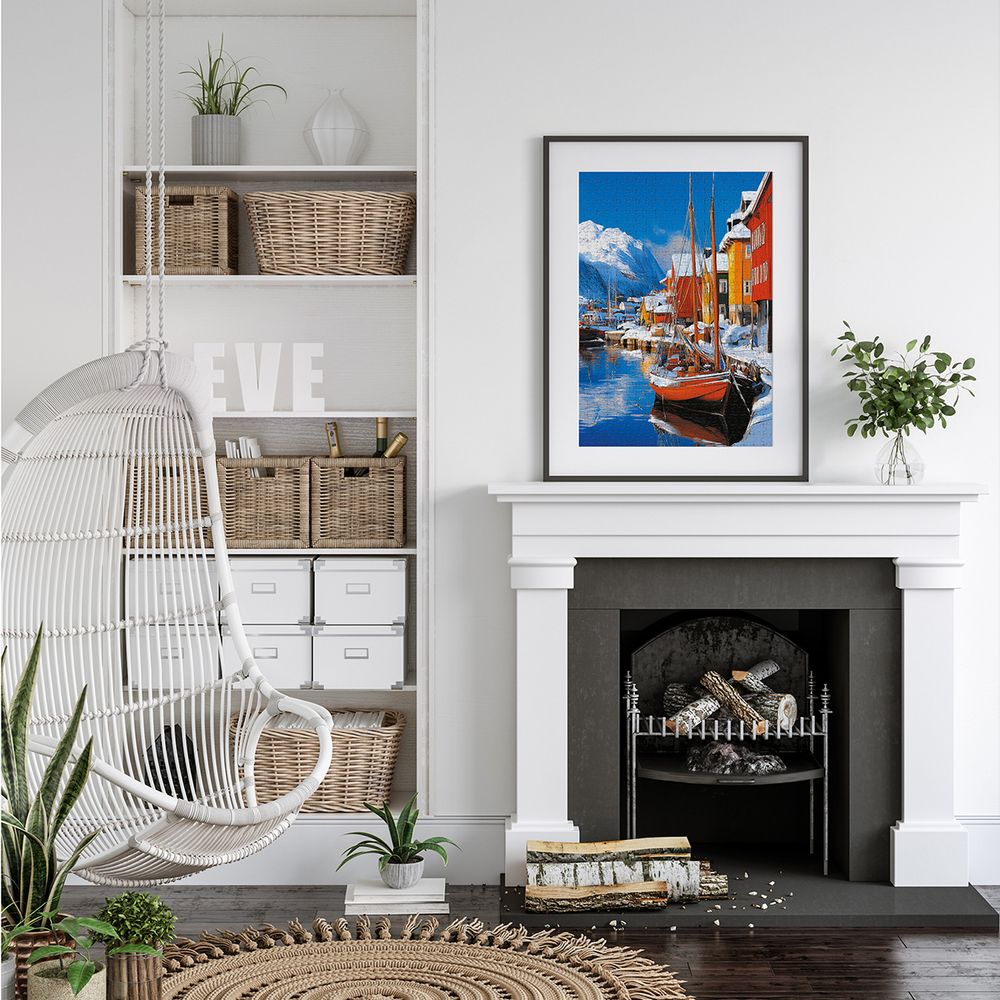 Пазл 1000 элементов, PZL-1000/93 Красочная Норвегия, Фрея