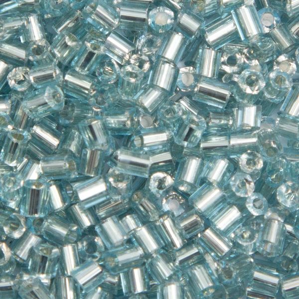 Рубка Astra&Craft 11/0 (2.1 мм), 150 г (10х15 г), цв. 33-О бледно-бирюзовый/прозр.серебрист.центр