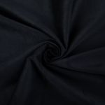 Замша искусственная отрез 35х50 см, 175±5 г/м², 19-4004 black (черный), Peppy Woven Suede