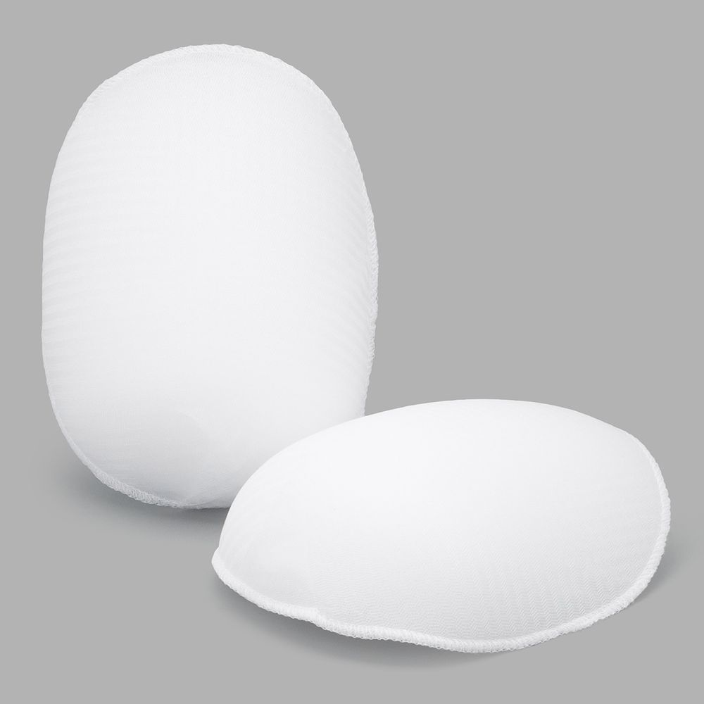 Плечевые накладки (подплечники) реглан 120х175х20 мм, белый, Р-20, 50 пар