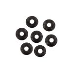 Пайетки объемные, чаша, №30,6 мм, 10гр, Астра, 50113 - черные голографик, уп.10 шт