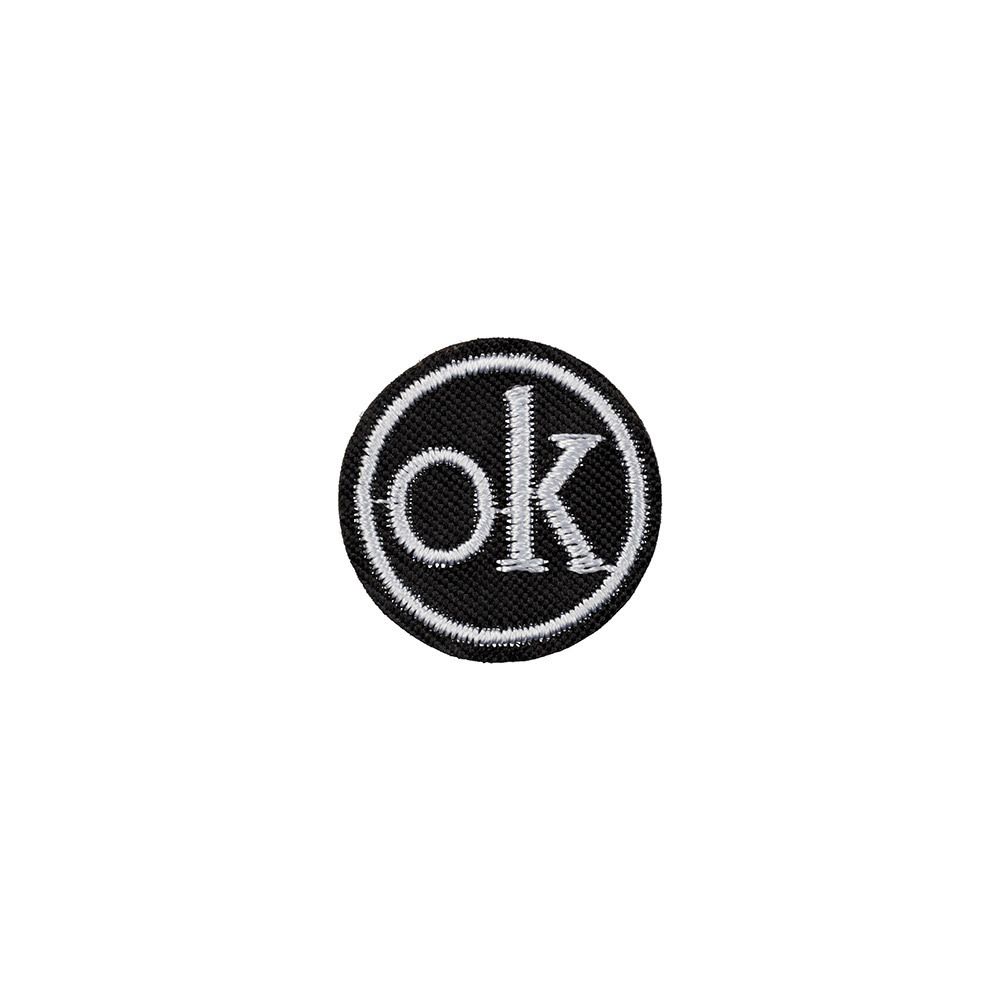 Термоаппликация L №09/5, 5 шт, L063 OK 2.6х2.6 см, Gamma