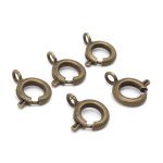 Замок для бус кольцо 9мм, 5 штук, Astra&Craft (латунь), 4AR240