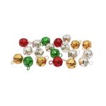 Бубенчики 12 мм, 20 шт, ассорти