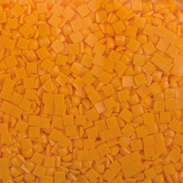 Стразы неклеевые Zlatka ZMS SS07 цветные 2.3х2.3 мм, акрил 100 г (10х10 г), №0105 св-оранжевый, Zlatka ZMS