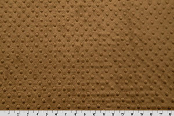 Плюш (ткань) Peppy Cuddle Dimple 455 г/м², 48х48 см, CARAMEL