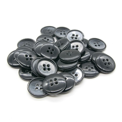 Пуговицы 4 прокола 28L, (col.A (черный)), 72 шт