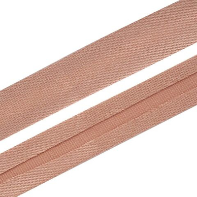 Косая бейка атласная 15 мм / 5 метров, 6032 светлая медь