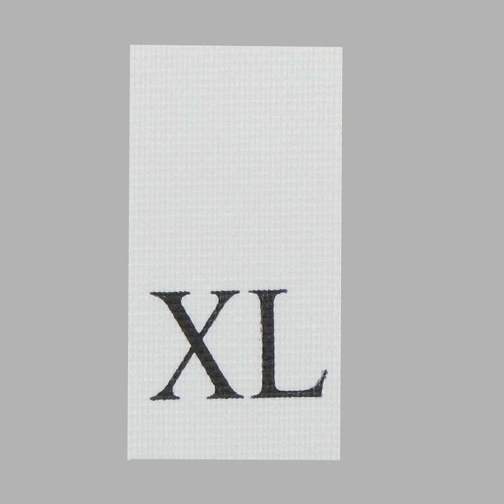 Этикетка-размерник, белый, 10х20 мм, 100 шт, XL