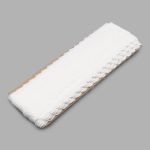 Кружево шитьё 30 мм / 13.72 м, 100% хлопок, белоснежный