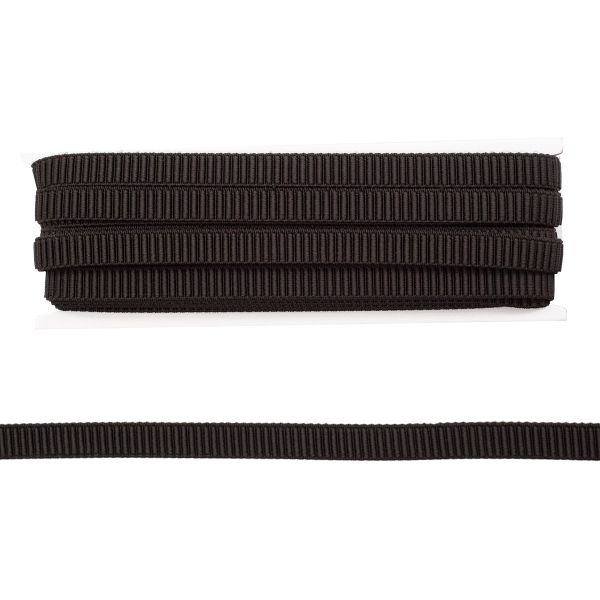 Резинка бельевая (бретелечная) 10.0 мм / 10 метров, P2103 черный