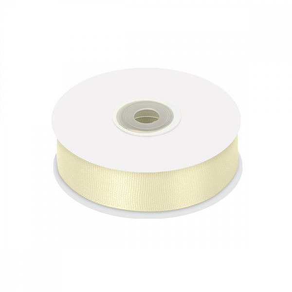 Лента репсовая (в рубчик) 25.0 мм / 22.8±1 метра, 815 кремовый, Magic4Hobby
