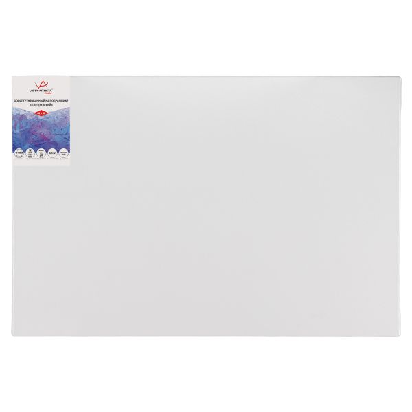 Холст грунтованный на подрамнике 40х60 см, 320 г/м², 2 шт, Плещеевский мелкозернистый, Vista-Artista ACFG-4060