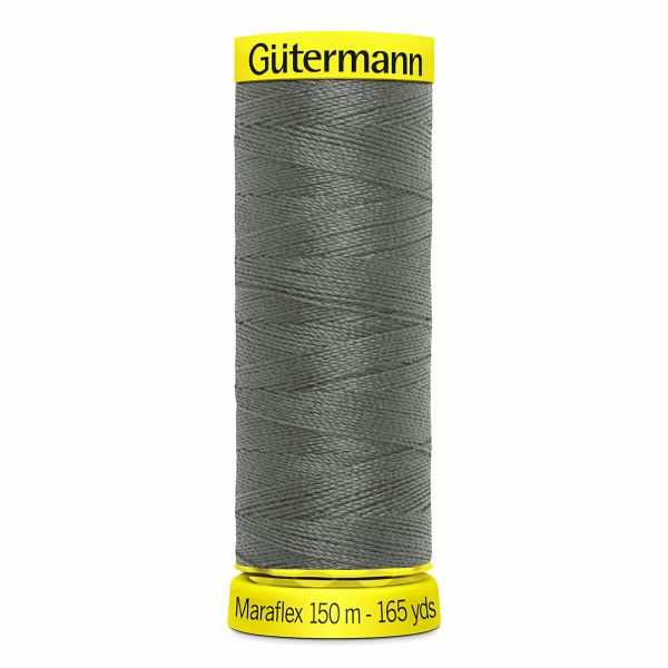 Нитки для трикотажа Gutermann Maraflex, 150м, 701 перламутрово-грифельный, 5 катушек