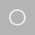 Кольца для бюстгальтера пластик ⌀12.0 мм, 004 приглушенный белый, SF-2-2, Arta, 50 шт