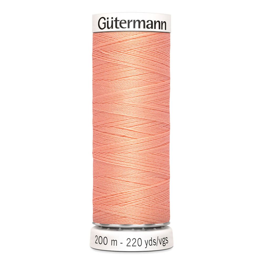 Нитки универсальные Gutermann Sew-all, 200м, 586 спелый персик