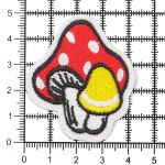 Термоаппликация Грибы, 4.2х3.4см, Hobby&Pro