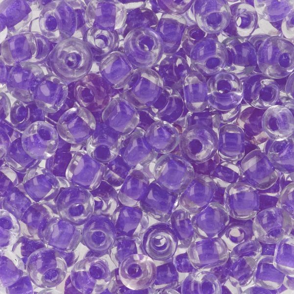 Бисер Zlatka 8/0 (2.9 мм), 100 г (10х10 г), №0135B сиреневый, GR