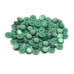 Пуговицы на ножке 32L (20мм), пластик (col.15 т.зеленый), 72 шт, CR P-45