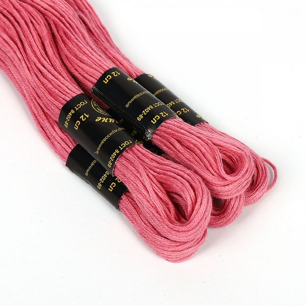 Мулине ПНК им.Кирова цв.9240 т.розовый, 24 мотка по 8 метров