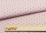 Ткань для пэчворка Peppy Нежная история, отрез 50х55 см, 146 г/м², НИ-23 розовый, Peppy