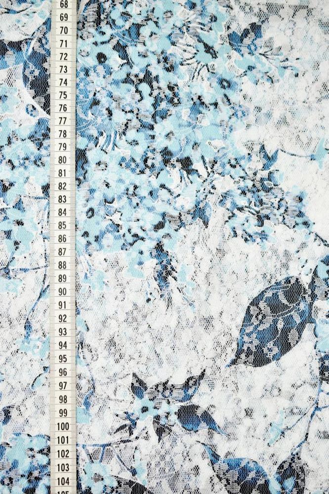 Ткань кружевная 65% полиэстер, 35% хлопок [261560-19], 10 метров, 261560-19