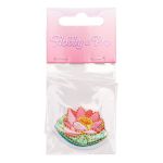 Термоаппликация Кувшинка, 3.2х4.3cm, Hobby&Pro