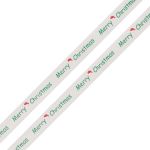 Лента репсовая (в рубчик) 10.0 мм, 3м, Merry Christmas