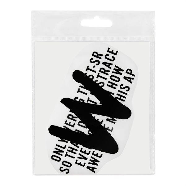 Термотрансфер M №02, 1 шт, M-221 надпись 18х9.5 см, Gamma 