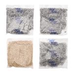 Кнопка рубашечная (джерси) открытая ⌀9.5 мм, ≈1440 шт, МЕТАЛЛ, эмаль, 291 св.бежевый матовый, NEW STAR