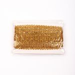 Тесьма отделочная 15 мм / 13.71 метров, TBY 903 цв.золото