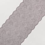 Кружево бельевое эластичное 240 мм / 13.72 м, цв. C154 св.серый