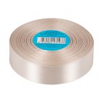 Лента атласная 1-сторонняя 25.0 мм / 33±2 метра, №517L(13-0003) кремовый, Gamma