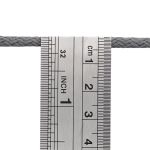 Шнур плетеный ⌀4.0-5.0 мм / 100 метров, 012 серый