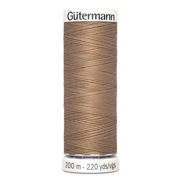 Нитки универсальные Gutermann Sew-all 100 (200 метров) | 139 бежево-коричневый