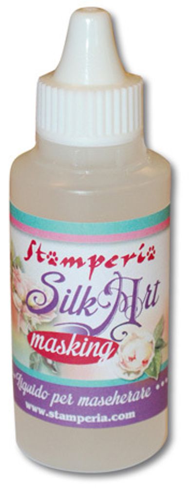 Гель контурный прозрачный по шелку Stamperia Silk Art, 60 мл