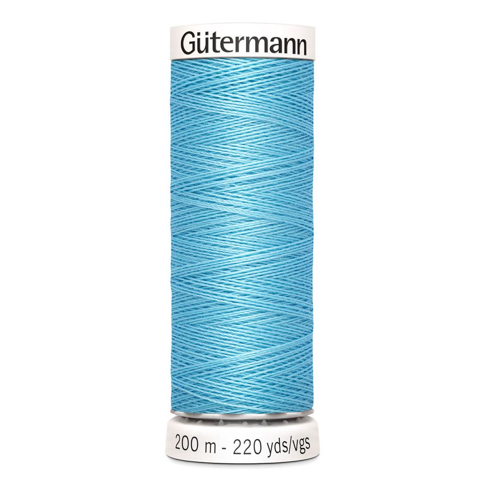 Нитки универсальные Gutermann Sew-all, 200м, 196 бледно-лазурный