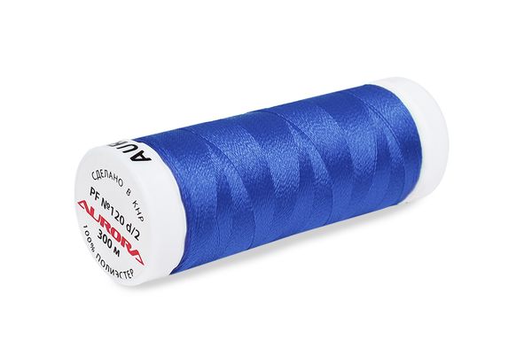 Нитки для креативных работ Aurora №120, 300 м, цв. PF055, 5 катушек