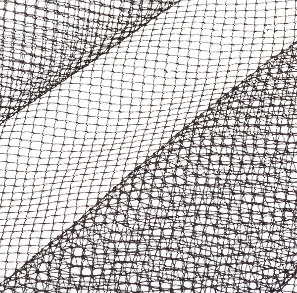 Фатин на шпульке средней жесткости, 100% нейлон, 150 мм, 02 черный, 22,86м, Gamma FTN/R