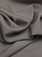 Штапель 110 г/м², 145 см / 2 метра, TBY-Vi-30-27.2, цв.27 серый