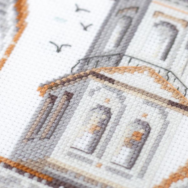 Набор для вышивания нитками Чудесная игла, По старым улочкам 18х26см