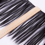 Трессы для кукол 25 см, 100 см, 34 г, 06 черный, HobbyBe HAR-3